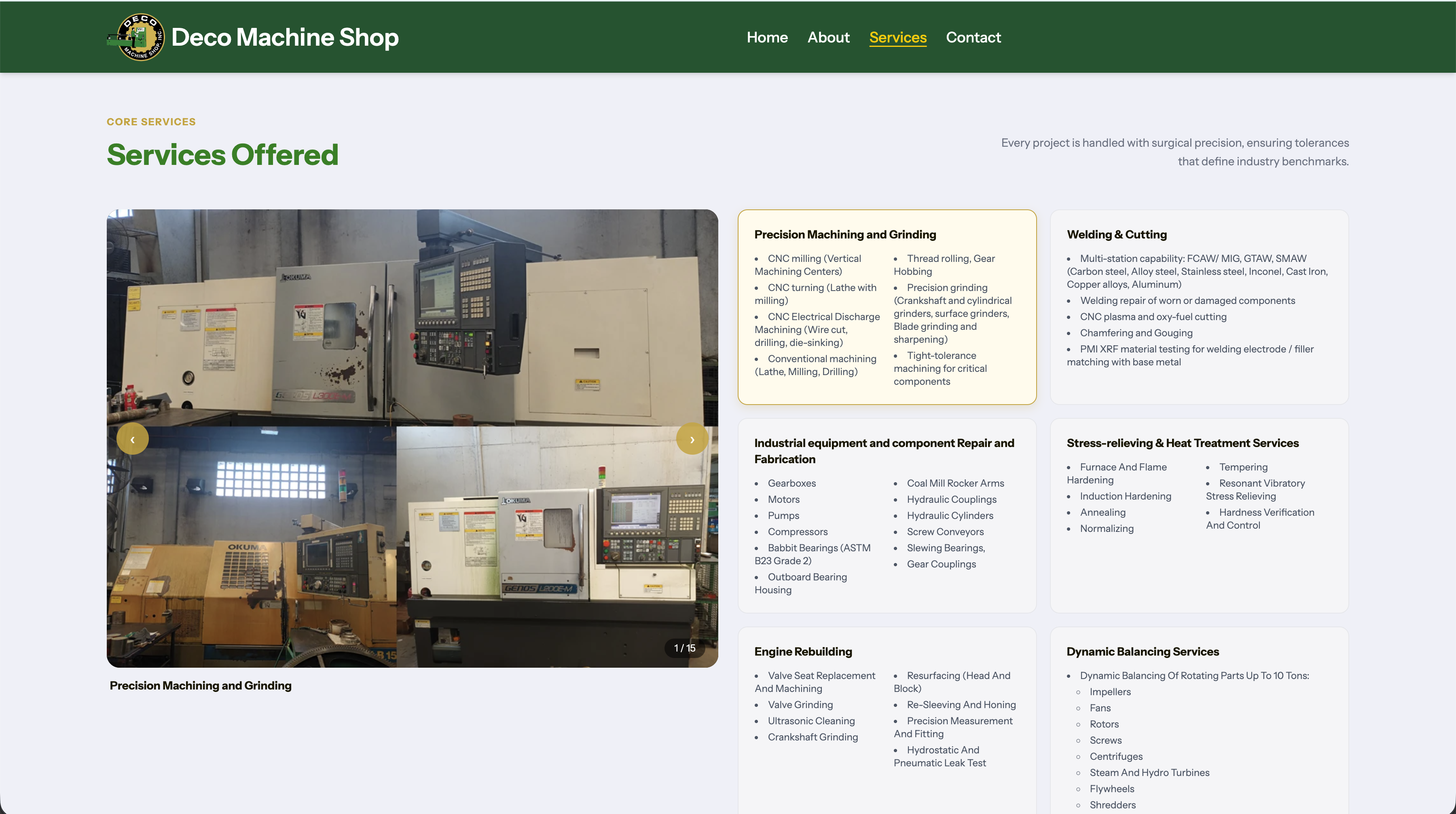 DECO Machineshop, Inc screenshot 4